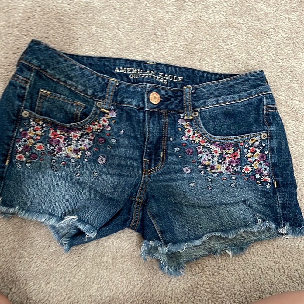 American Eagle jean shorts